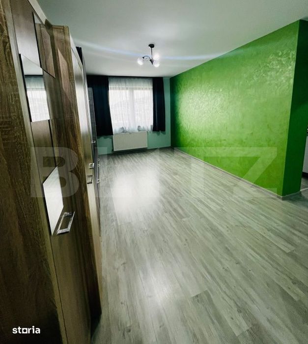 Apartament 1 camera, 43 mp, zona Tudor