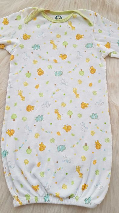 Бебешки спален чувал 0-6 месеца с ръкавички 0,5 tog