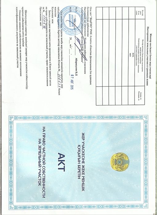 Прадается участок 8 соток