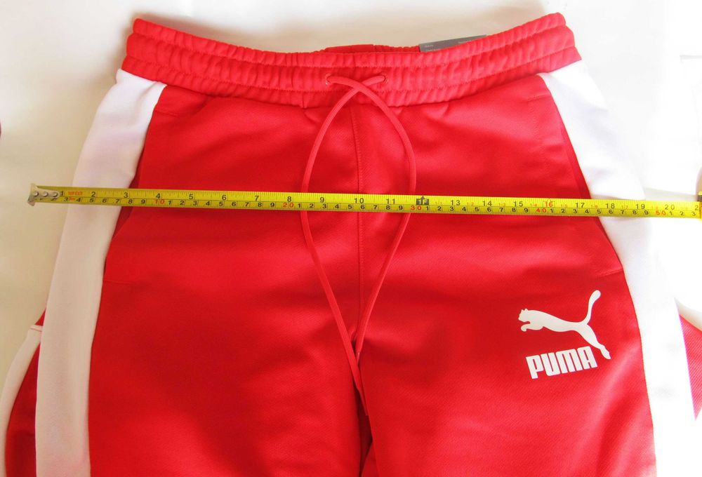 Нов спортен панталон PUMA Iconic T7 червен внос от Англия