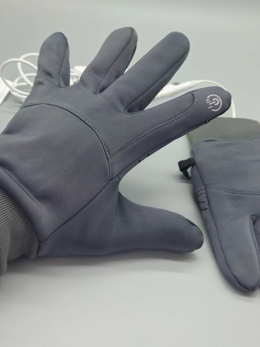 USB отопляеми ръкавици с контролер и 3 степени на топлина (37/40/45°C)