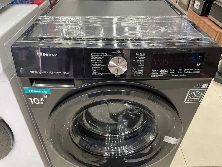 Стиральная машина Hisense (10.5кг) Inverter+Steam Connect Life