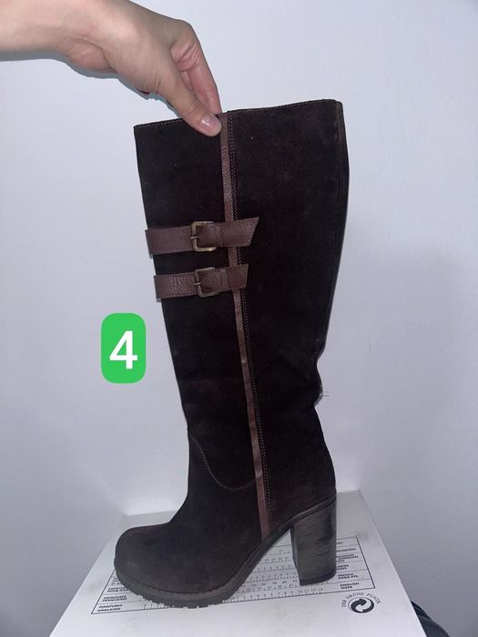 Новые Сапоги натуральная замша