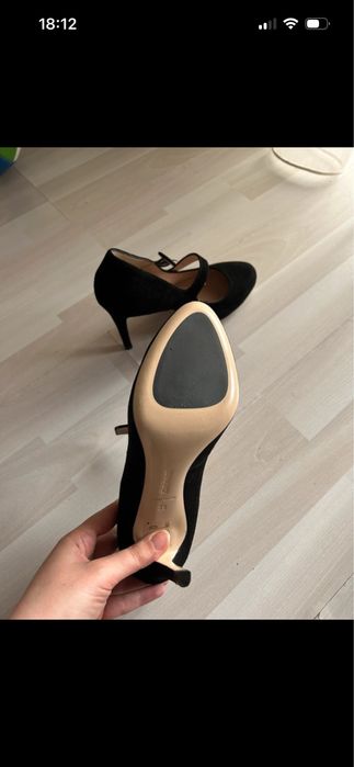 Pantofi piele intoarsa 39