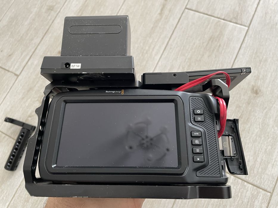 Blackmagic bmpcc 4k și o mulțime de accesorii