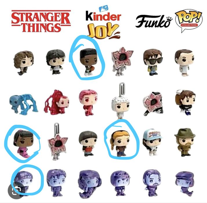 Обмен Kinder Joy Очень странные дела