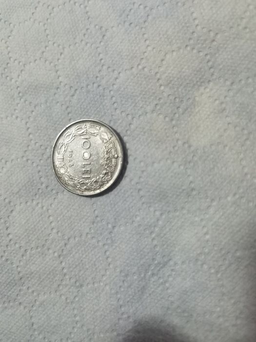 Moneda 100 lei 1943