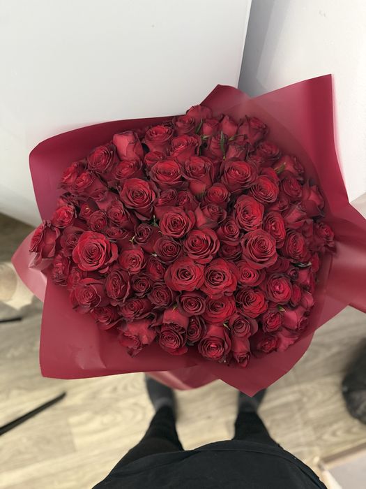 101 роза галадские шикарные тяжелые