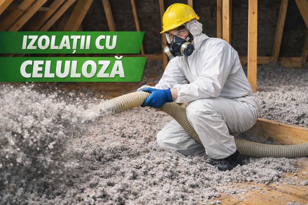 Izolație pod & mansardă – Celuloză / Lână lemn