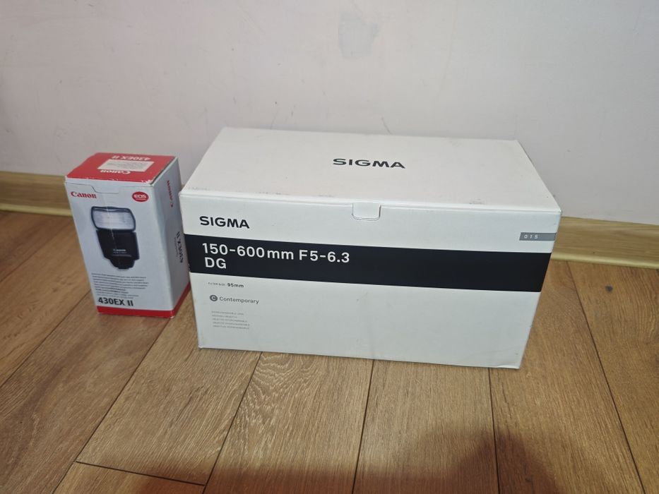 Продавам обектив обектив Sigma 150-600mm f/5-6.3 DG OS HSM C - Canon E
