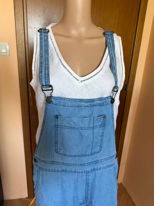 Дънков гащеризон Ganni, размер S