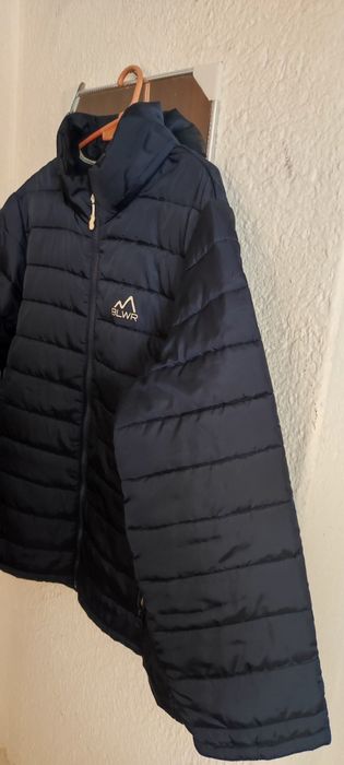 Унисекс олекотено яке, голям размер,, ново, синьо