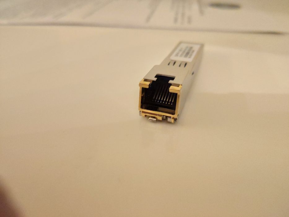 SFP трансивер RJ45