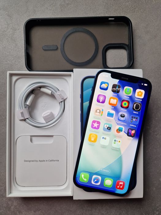 iPhone 12 64Gb, 86% bateria; arată și funcționează foarte bine