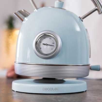 Електрическа кана Cecotec Thermosense 420 Vintage Light Blue