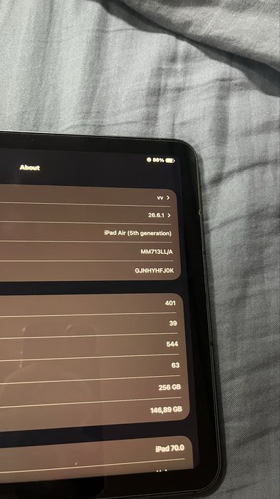 Продам iPad Air 5 (5th Gen) 256 GB Space Gray