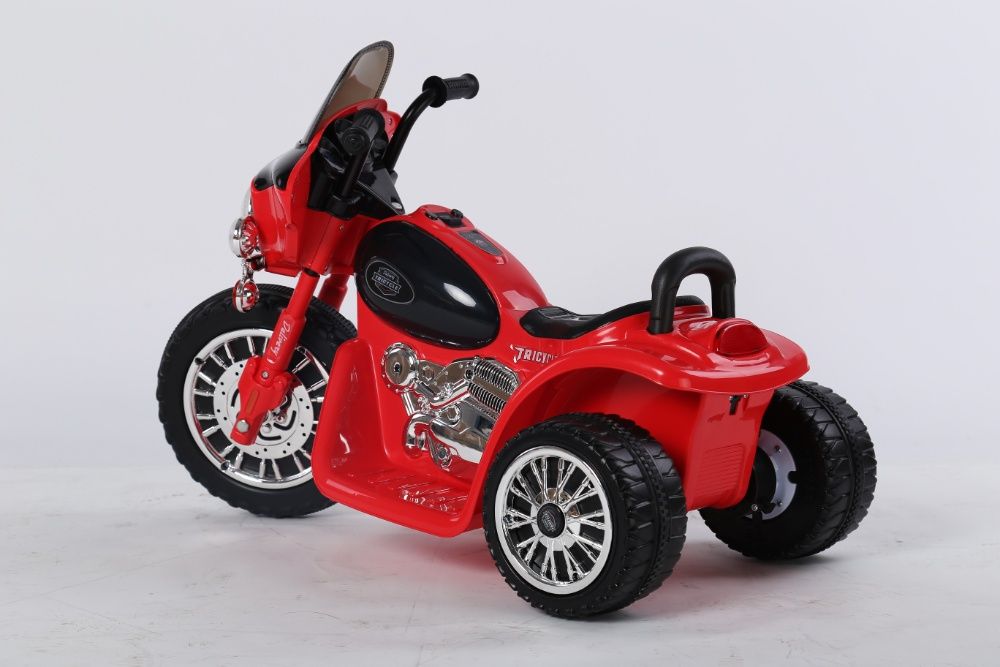 Motocicleta electrica pentru copii, POLICE JT568 35W STANDARD #Rosu
