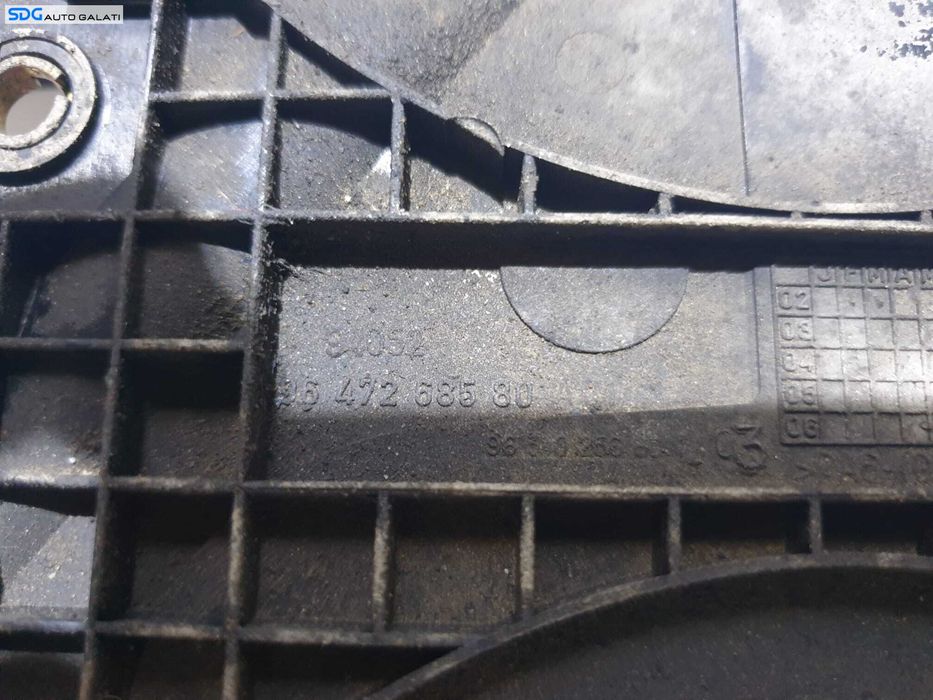 Set Capac Capace Distributie Motor Cotit Peugeot 406 2.0 16V 1995 - 2004 Cod 9634025780 9634025880E [AV1677]