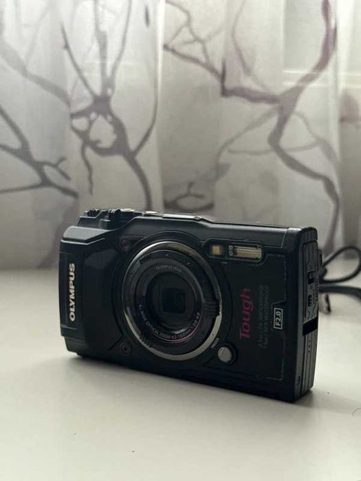 Olympus Tough TG 4K Compact Digital Camera Black