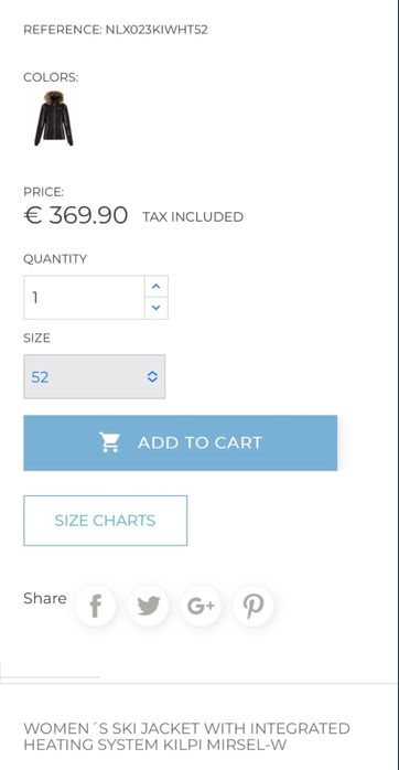 geaca schi ski sky de lux incalzita cu baterie Kilpi