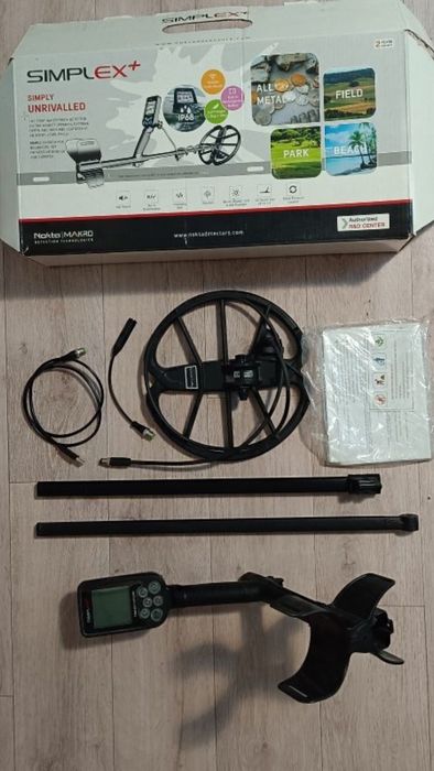 металлоискатель nokta makro simplex plus