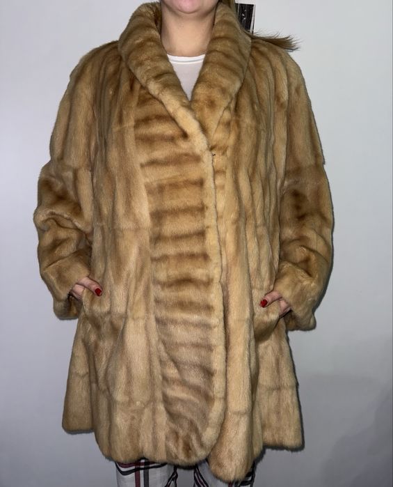 Blana naturala vizon noua S-L in V