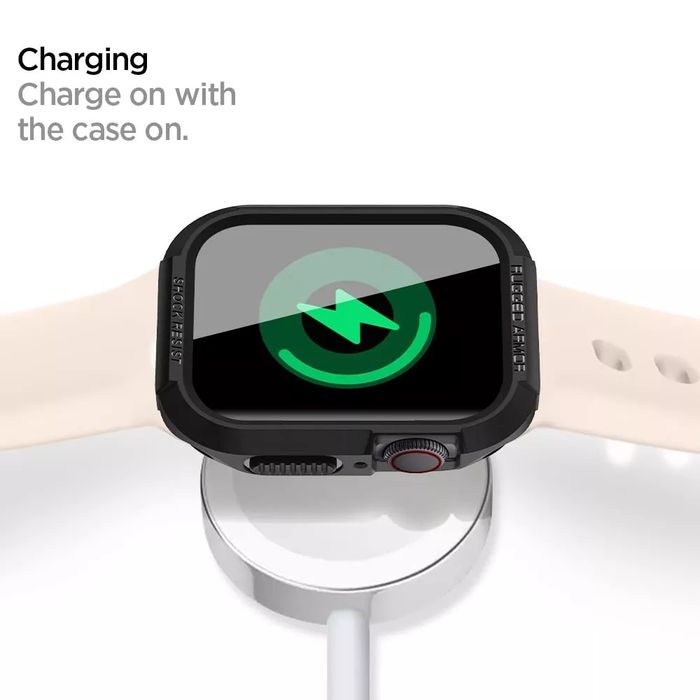 Удароустойчив Кейс Протектор за Apple Watch 7 6 5 SE 40 41 44 45mm 3D
