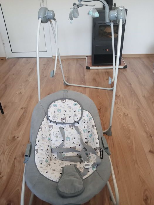 Електрическа Люлка за бебе 2f1