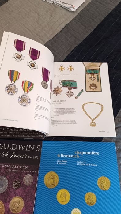 Каталози за монети и медали