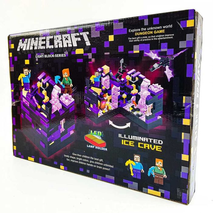 Конструктор minecraft майнкрафт 346 части konstruktor