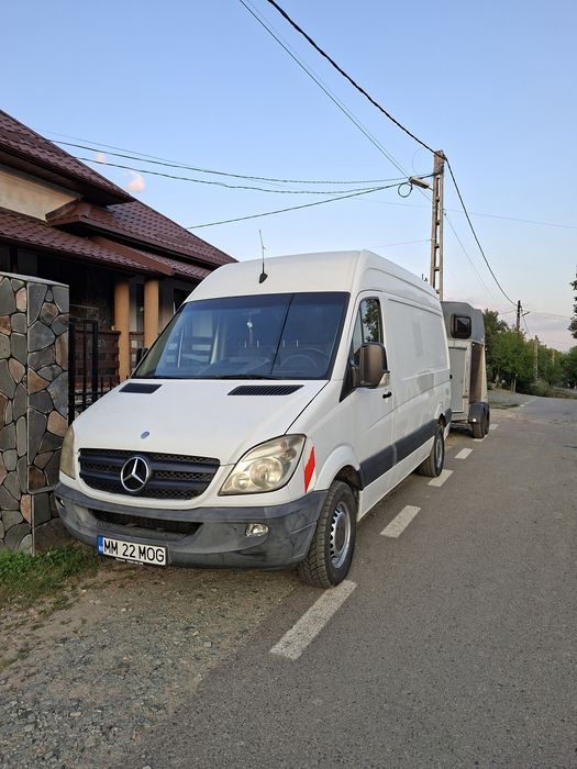 Mercedes sprinter 316 si remorca de transport animale