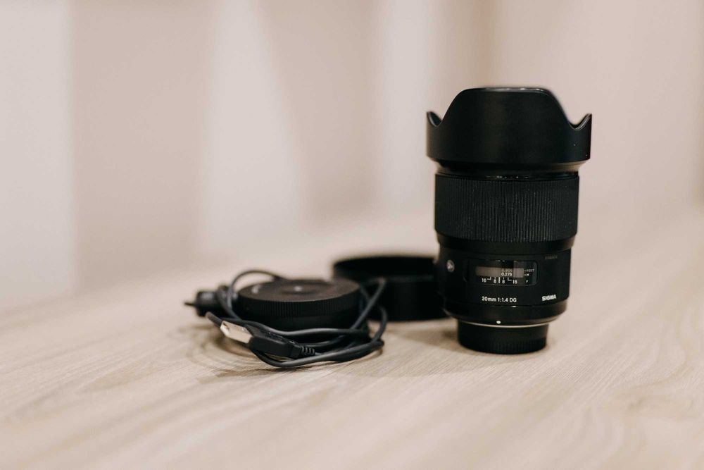 Sigma ART 20mm f/1.4 ART (Nikon) + bonus Sigma USB Dock. 1700RON!!!