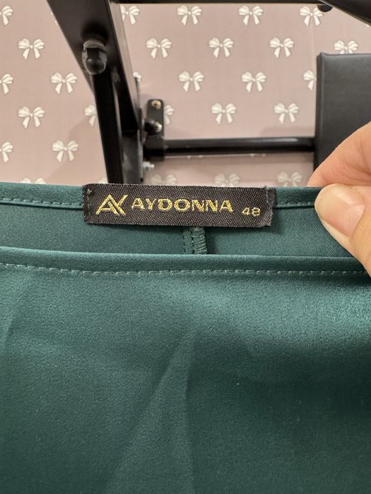 Атласная двойка размер 48