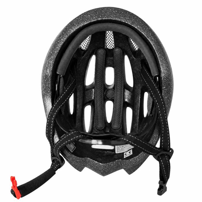 Велосипедна каска FORCE TERY, In-Mold, L/XL 58–63 см, Бяло-розова, CE Сертификат