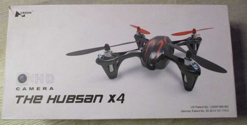 Dronă Hubsan X4 HD Camera Originală, Nouă, Neutilizată, Completă