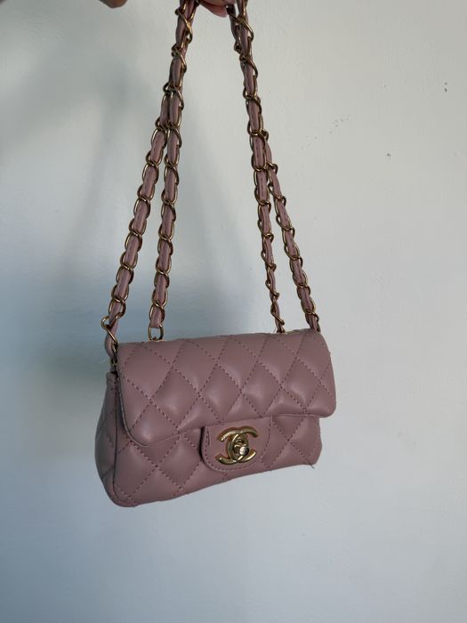 Розова чанта chanel