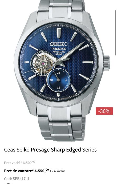 Ceai Seiko Presage- nou