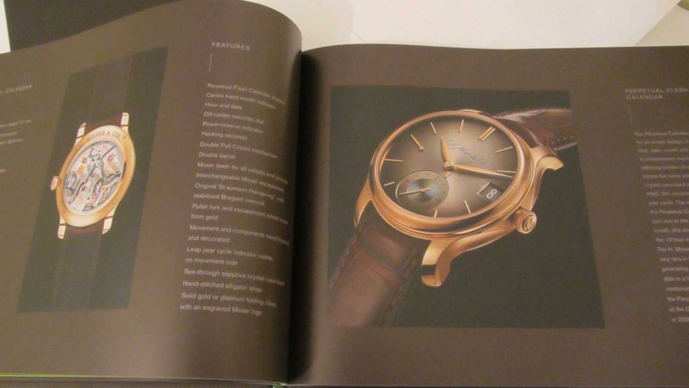 Catalog ceasuri Moser & Cie engleza Nou!