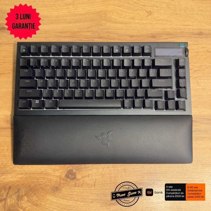 Tastatura Razer Blackwidow V4 Pro 75% + Razer Ergonomic Wrist Rest Black | TrueGSM