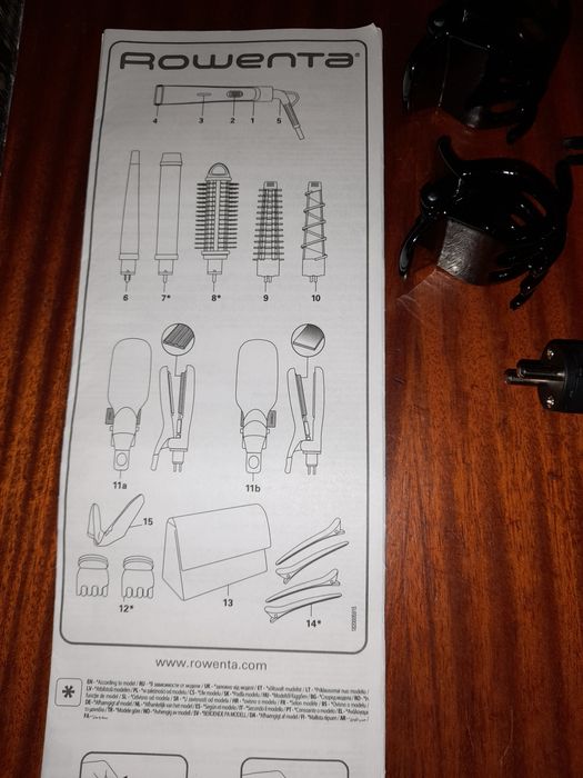Мультистайлер Rowenta 14 в 1 (плойка,утюжек) новое.