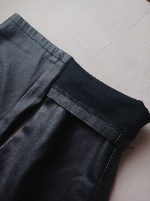 Только до 1 мая! Брюки джеггинсы кожаные скинни, большой размер