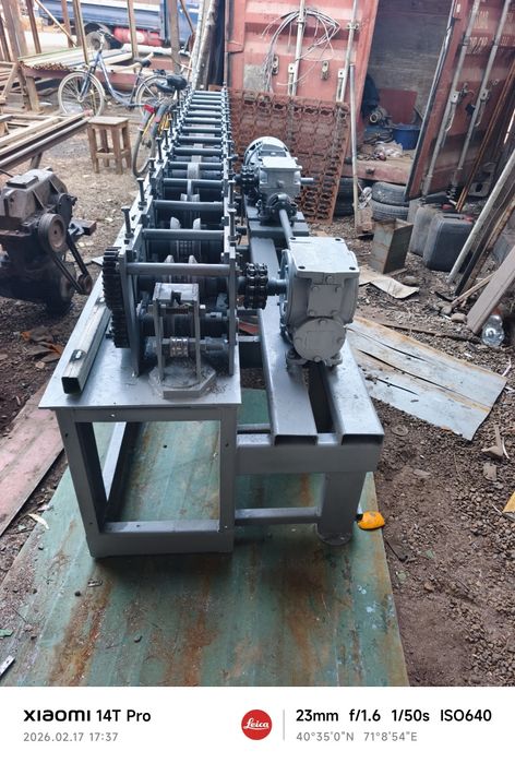 Профил станок 5 га 4 размерда қалинлиги 2 лик листан ишлаб чиқаради