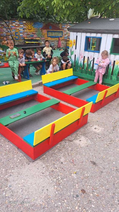 Детски  пясъчни от дърво