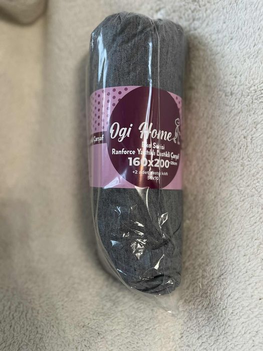 Чарлшаф с ластик+2бр калъфки