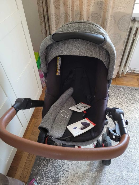 Cărucior 3 în 1 Jane Matrix Light 2– suspensii premium, stare f. buna