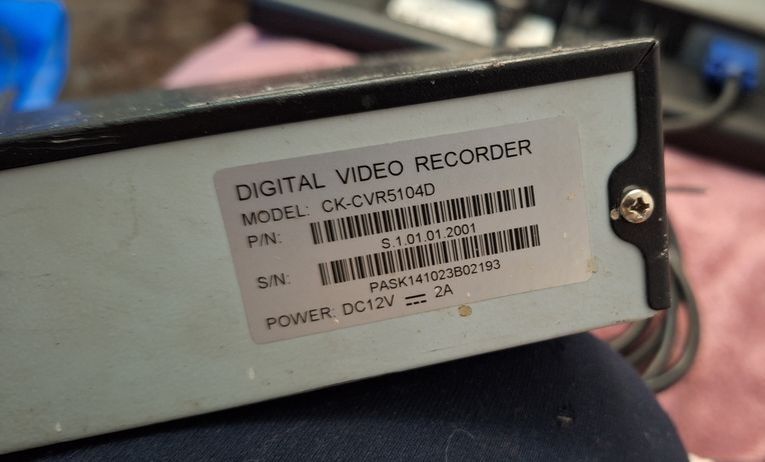 DVR HDCVI 4 canale, model CK-CVR5104D