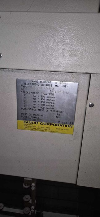 Fanuc Robocut Alpha C600Ia second-hand