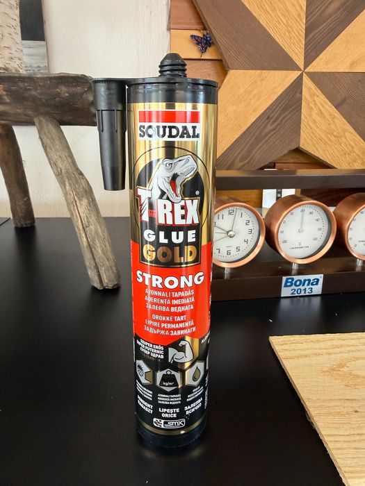 Adeziv Extreme Power T-Rex Gold Soudal, 290 ml, uscare rapida, flexibil