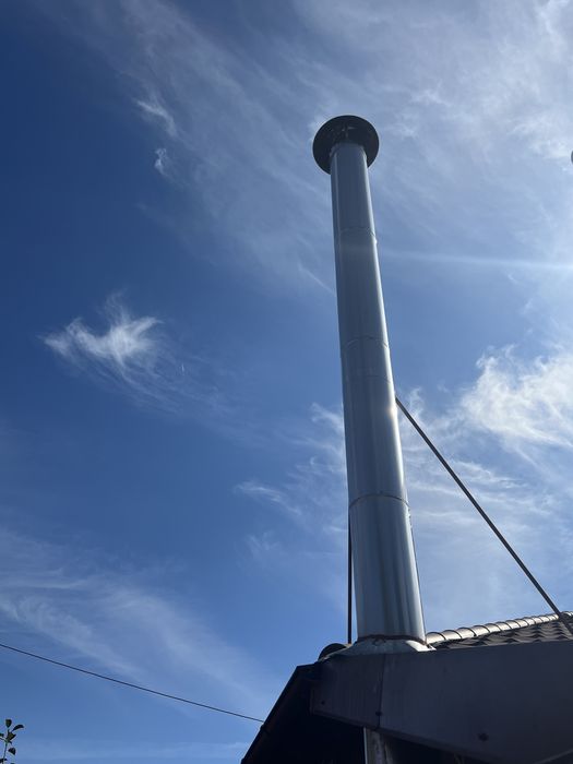 Centrala termica pe lemne + Vas expansiune 50L + cos inox de vanzare !