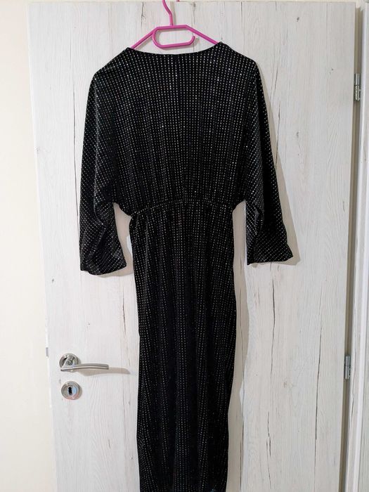 Rochie din catifea cu sclipici